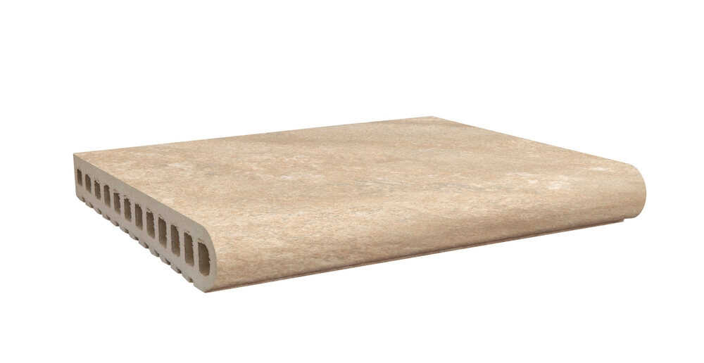 BORDE PISCINA PETRA OCRE 28X33CM