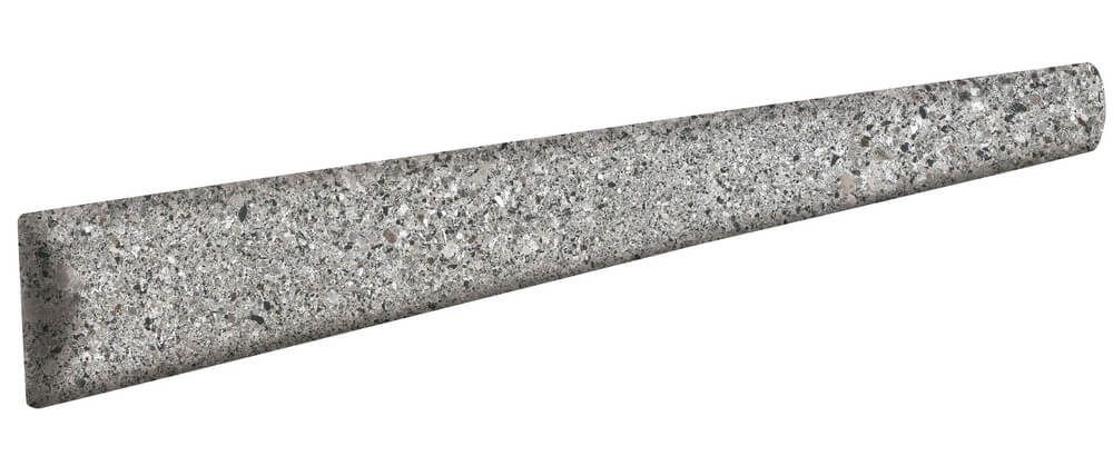 REMATE PELD RECTO MILAN GRIS 3X33CM
