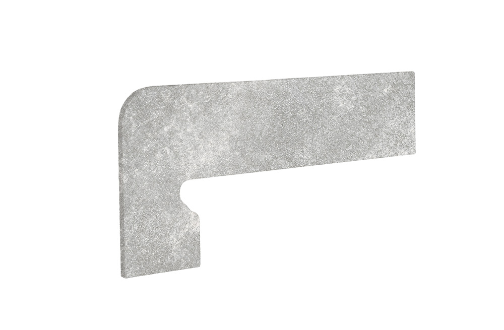 ZANQUIN FIORENTINO PETRA GRIS 395X175MM