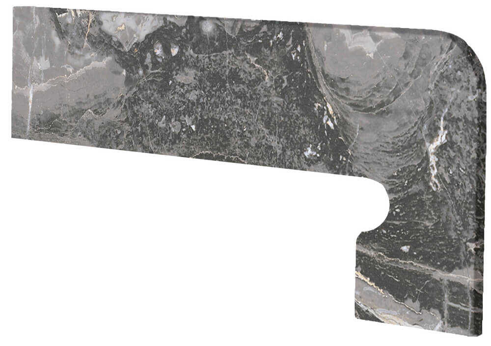 ZANQUIN ML DCHA OROBICO GRIS 395X175MM