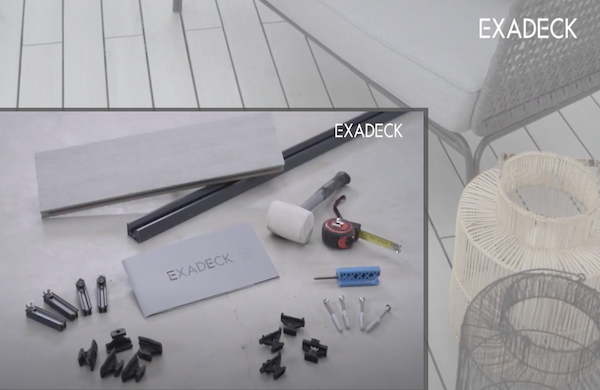 Exadeck, Único Deck Cerámico del Mercado Sin Mantenimiento y de Rápido Montaje